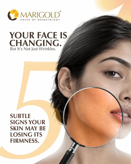 Instagram post: 5 subtle signs your skin is losing firmness